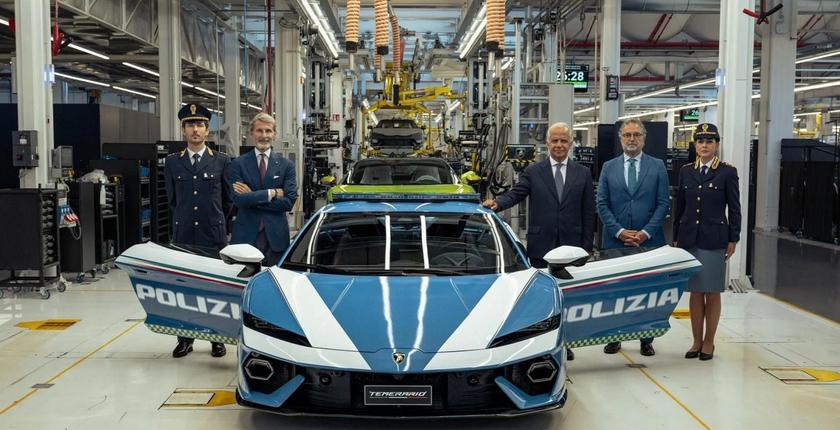 Lamborghini : une Temerario de 920 ch rejoint la police italienne pour sauver des vies