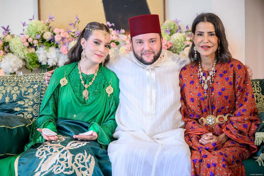 Princess Lalla Meryem's son, Moulay Driss Filali, marries Ahlam Oumha