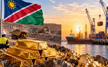 La Namibie propulse l’or au premier rang de ses exportations en juillet 2026
