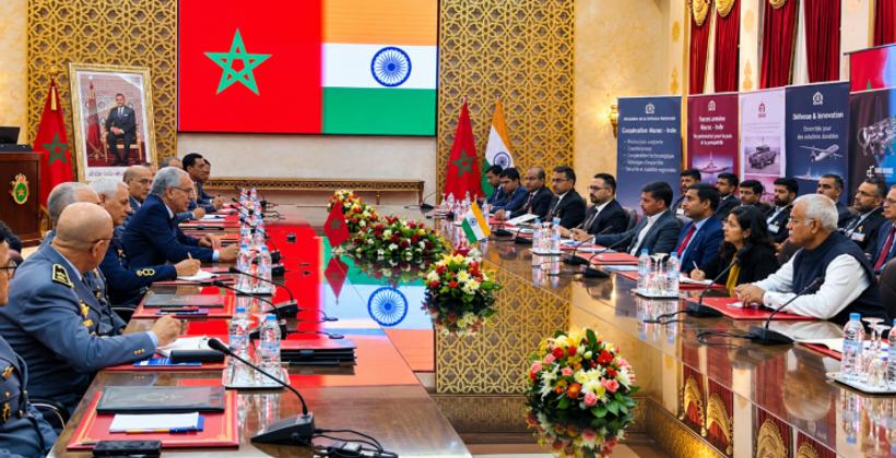 Marocco e India esplorano la produzione congiunta di difesa e una cooperazione militare più profonda