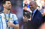 Zinedine Zidane unterstützt Lionel Messi im Rennen um den neunten Ballon d'Or