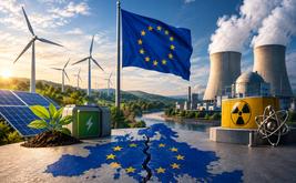Política energética da UE enfrenta novo conflito sobre energias renováveis e energia nuclear após 2030