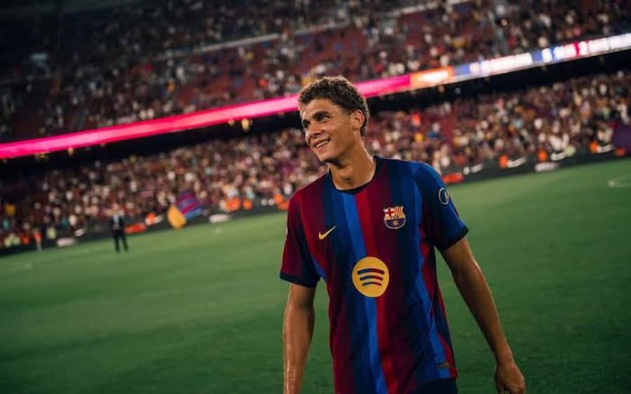 Hamza Abdelkarim extends contract with FC Barcelona until 2030