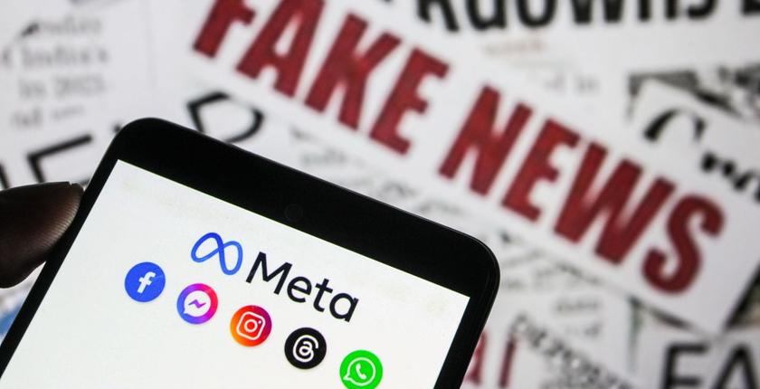 Meta advertida sobre a substituição da verificação de fatos pelas notas da comunidade