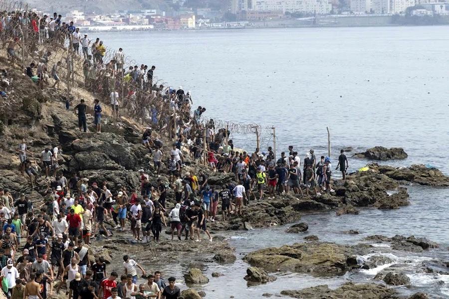 العصبة المغربية تحيل تقرير أحداث سبتة على الأمم المتحدة وإسبانيا