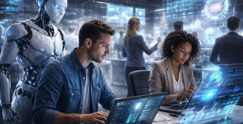 AI agents reshape the workplace as employees face a new professional reality