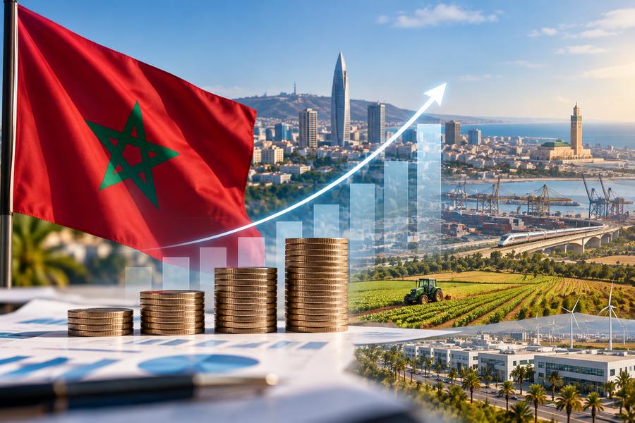 Maroc : la croissance devrait atteindre 4,2 % en moyenne en 2028-2029