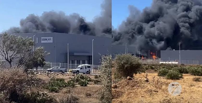 السلطات تعلن السيطرة على حريق مصنع بالفحص أنجرة وتكشف حجم الأضرار