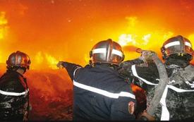 Jouamaa : un incendie ravage trois usines dans la zone industrielle TAC 1