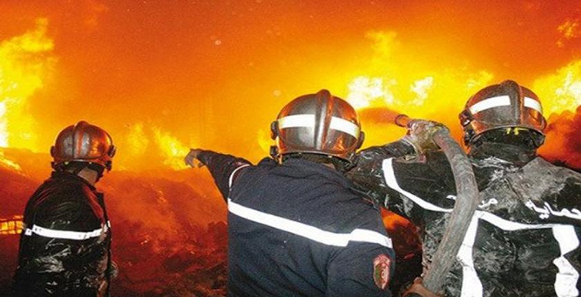 Jouamaa : un incendie ravage trois usines dans la zone industrielle TAC 1