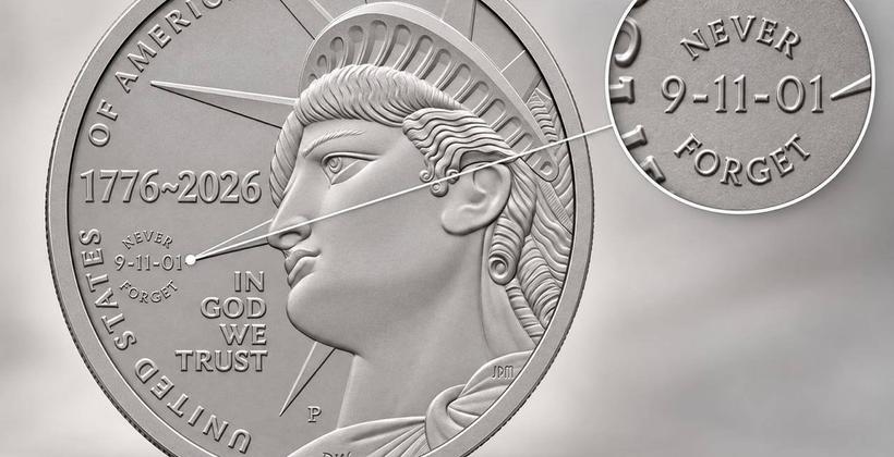 US Mint issues commemorative coin marking 25 years since 9/11 attacks