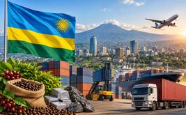 Rwanda : le déficit commercial recule de 23,39 % en juillet 2026