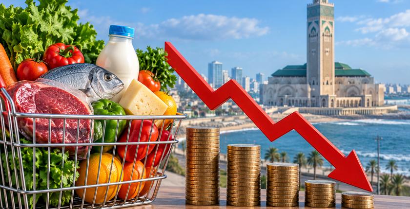 Casablanca : les prix à la consommation reculent de 1 % en juillet