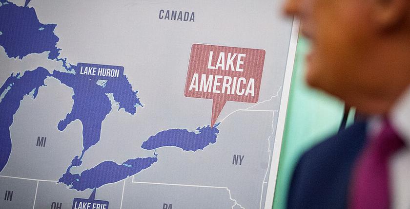 Democratic lawmakers move to block Trump from renaming Lake Ontario