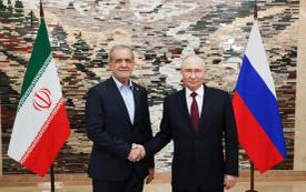 ایران-روسیه: مسعود پزشکian از ولادیمیر پوتین به خاطر حمایت مسکو تشکر کرد