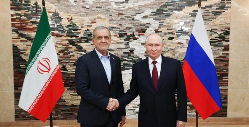 Iran-Russia: Massoud Pezeshkian Thanks Vladimir Putin for Moscow's Support