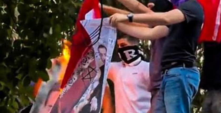 هيئة حقوقية مغربية تستنكر المساس بالرموز الوطنية في مدريد
