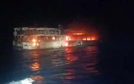 Philippines : cinq morts et 87 disparus après l’incendie d’un ferry au large de Palawan