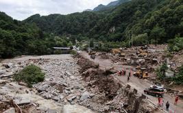 Chine : 16 morts après des glissements de terrain provoqués par des pluies torrentielles
