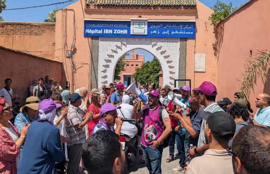 توقف وجبات المستشفيات يفجر احتجاجات بمراكش