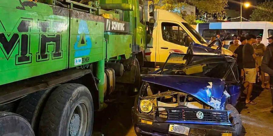 إصابات خطيرة في حادث دهس شاحنة لـ9 سيارات بطنجة