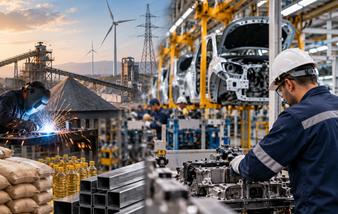 Industrie : la production manufacturière recule de 4,5% au deuxième trimestre 2026 au Maroc