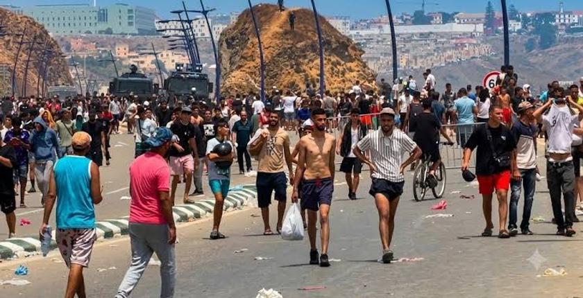 أكثر من 5300 مهاجر يعودون من سبتة إلى المغرب