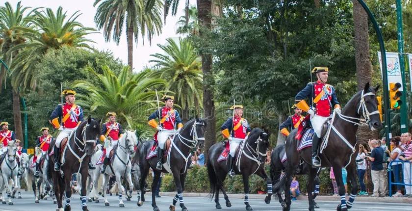 Une partie des uniformes de la Guardia Civil espagnole fabriquée au Maroc