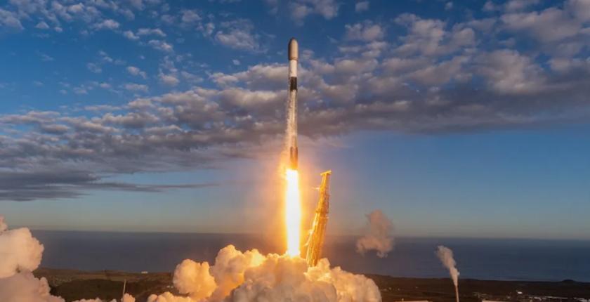 SpaceX launches three communications satellites into orbit