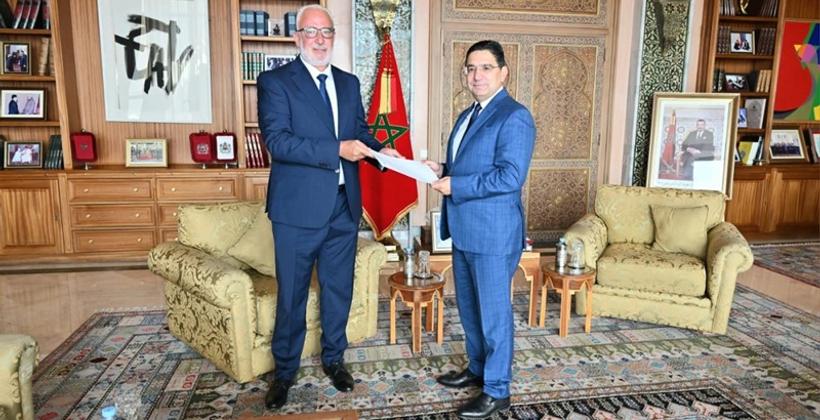 Nasser Bourita reçoit quatre nouveaux ambassadeurs à Rabat