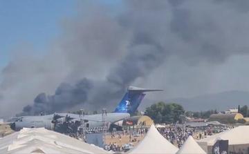 Greece: Military Plane Crashes During Airshow Near Athens