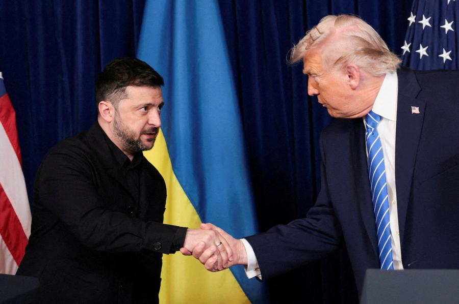 Zelensky travels to Davos Economic Forum amid scheduled Trump meeting