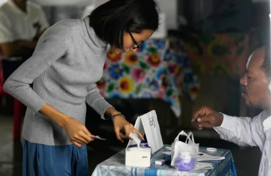 缅甸举行最后一轮选举，军方支持的政党有望获胜