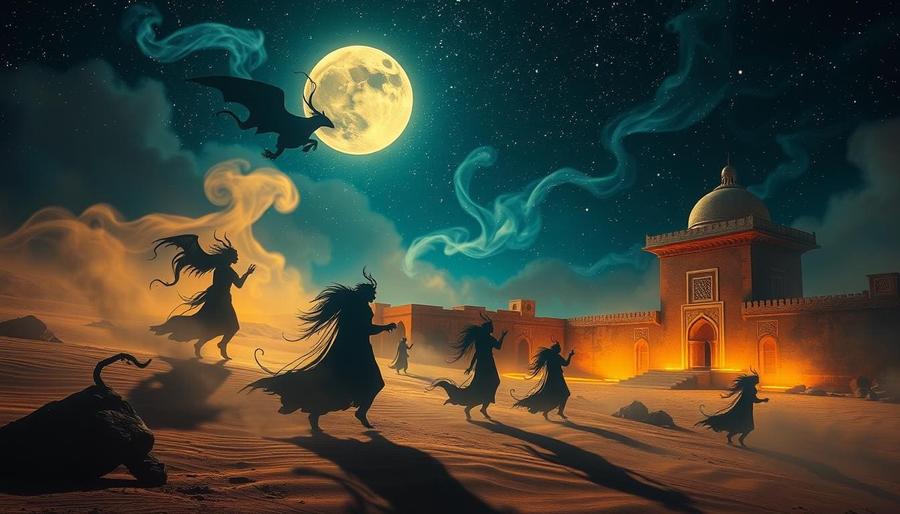 الفرق بين الجن والشياطين