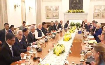 पीएम मोदी ने यूरोपीय संघ के नेताओं वॉन डेर लेयेन, कोस्टा के साथ प्रतिनिधिमंडल स्तर की वार्ता की
