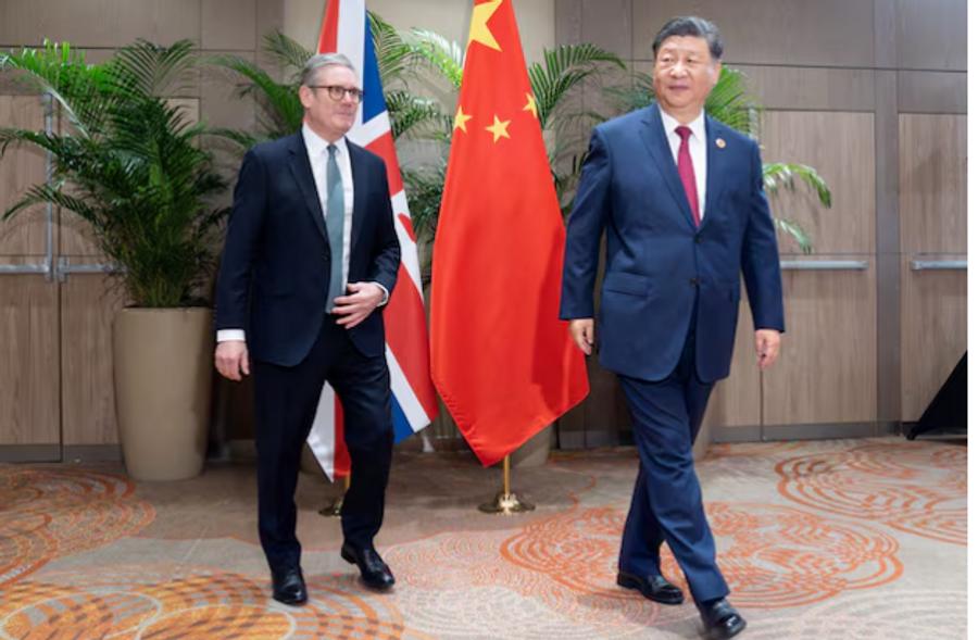 英国首相斯塔默访华，力图修复英美关系，以应对与美国的紧张关系
