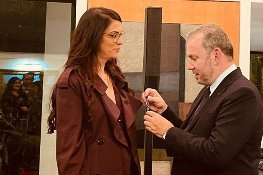 Nawal Hefiri honorée Chevalier de l’Ordre national du Mérite