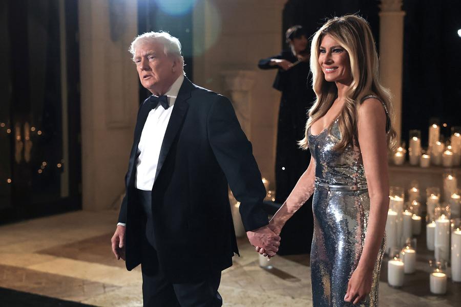 Netanyahu celebra 2026 con Trump en la gala de Nochevieja en Mar-a-Lago