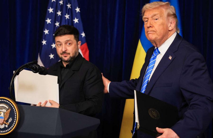 Zelenskyy and Trump to meet in Davos on Ukraine security