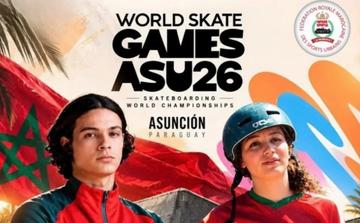 World Skate Games 2026 : Mehdi Mercier et Noura Amghar portent les ambitions marocaines au Paraguay