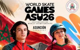 World Skate Games 2026 : Mehdi Mercier et Noura Amghar portent les ambitions marocaines au Paraguay