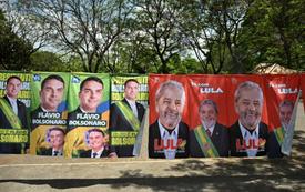 Présidentielle au Brésil : Lula et Flávio Bolsonaro face à un scrutin très disputé