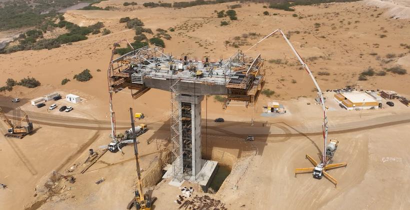 Laayoune viaduct reaches 56% completion as Morocco advances major road project