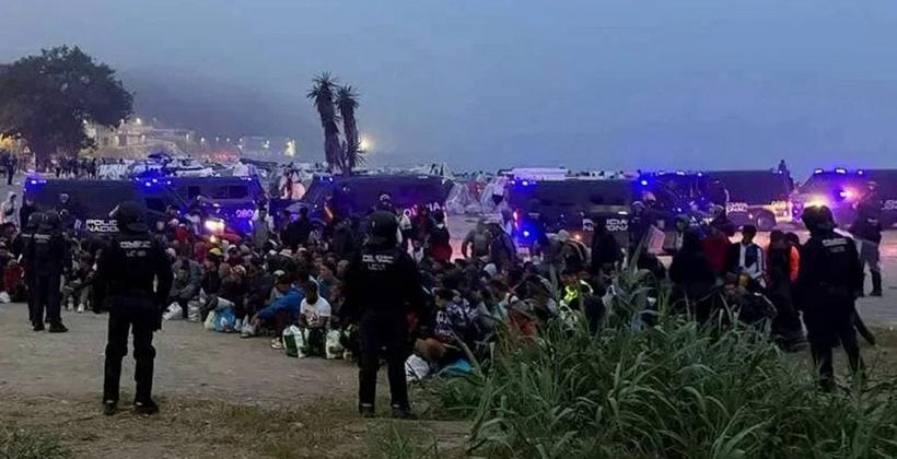 Sebta migrant camp dismantling puts more than 3,000 people in focus