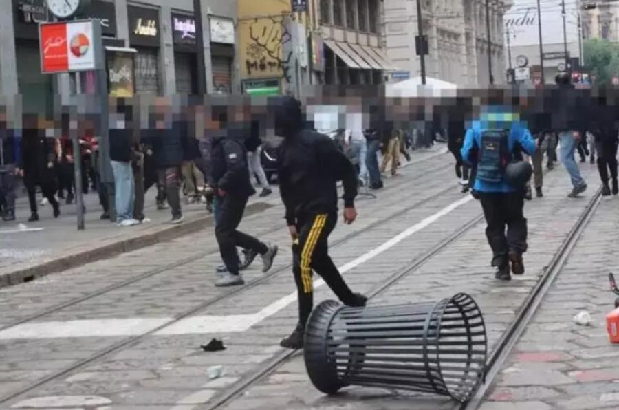 توقيف 200 شخص أثناء عمليات نهب وتخريب استهدفت متاجر في ميلانو