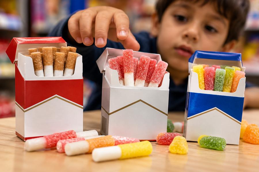 TPAME alerte sur des friandises imitant des paquets de cigarettes au Maroc