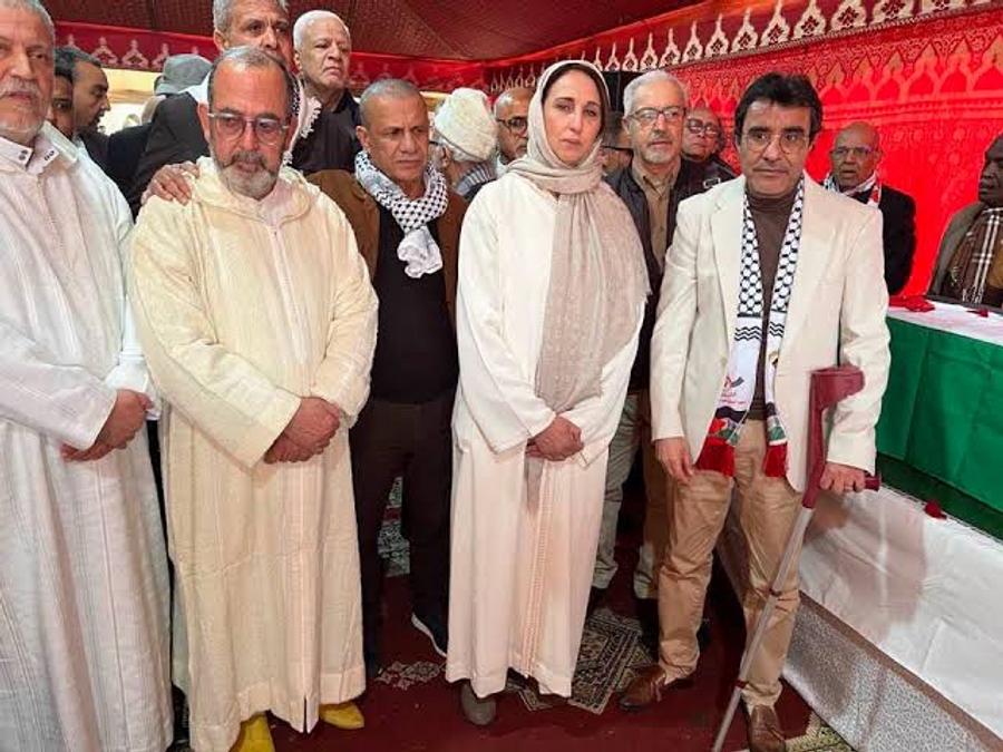 Nabila Mounib en deuil après le décès de son frère Abdelmoutaleb