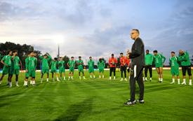 الأسود تواصل استعدادها لمباراة مالي