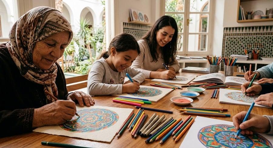 Mandalas : cette activité simple qui aide à déconnecter des écrans