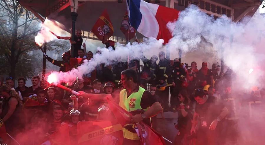 More than 1,700 detained as French high school protests spread nationwide